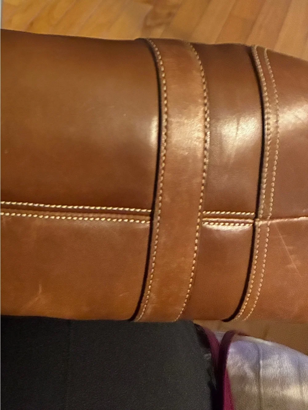 Coach Brown Leather Tote Bag